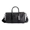 Coach Torba Bowlingowa z Nadrukiem Marki Compass 25 ze Skóry Syntetycznej Torba na Ramię Unisex Czarna CCF49-OY2