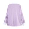ZA Women's 1116 Summer New Product, Long Sleeve Lapel Casual Striped Poplin Long Sleeve Shirt Women's 1111811
