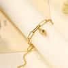 Sea Star Shell Foot Chain Lady, Non Fading Titanium Steel Temperament Versatile And Simple Ankle