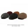 Autumn Winter Warm Hat Men's Octagonal Hat British Retro Forward Hat Paintsman Hat Newsboy Hat