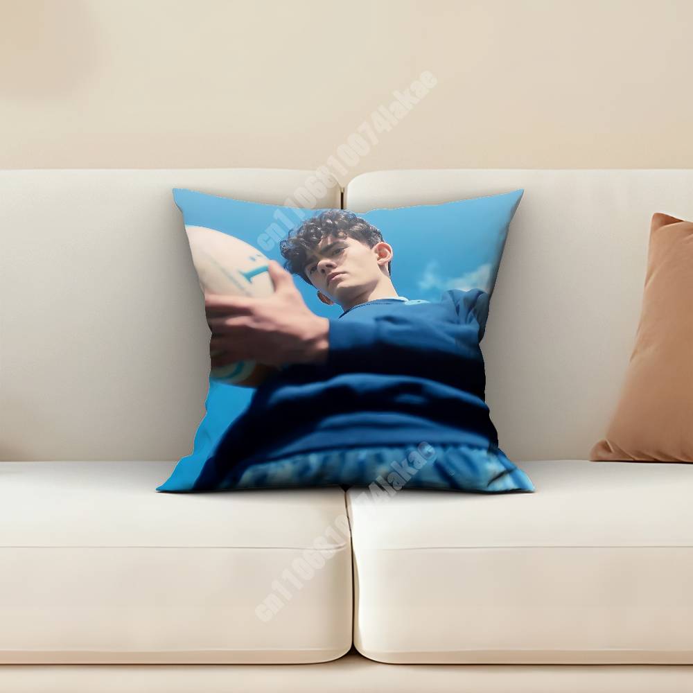 HHeartstopperS Charlie  Nick Pillow Cover Sofa Couch Cushion Case Home Living Room Decoration