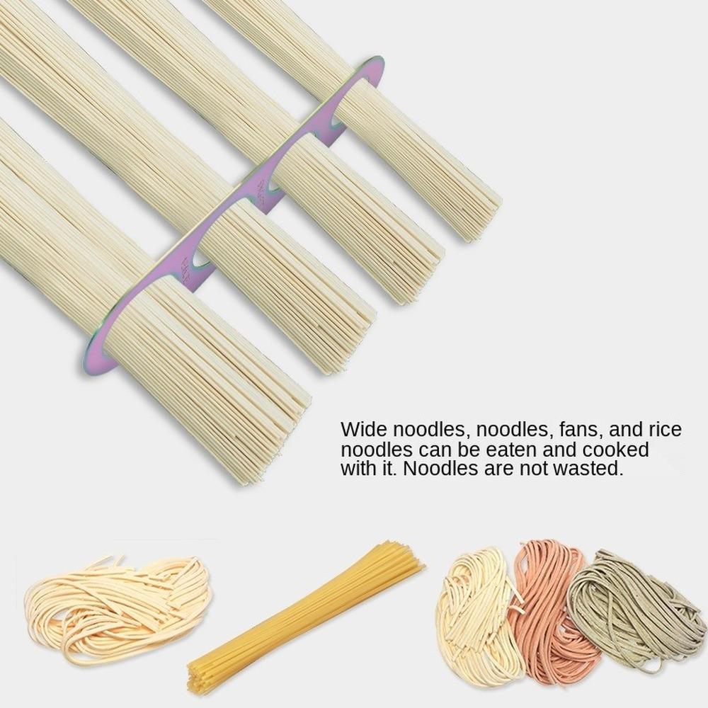 Stainless Steel Spaghetti Measurer Pasta Measure Cook Kitchen Utensil Tools Noodle 4 Hole Measuring Portion Control