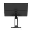 Universal Metal Monitor Stand with VESA Adapter, 17mm Ball Head, Vertical Rotation, Telescopic Function for Convenient Screen Setup