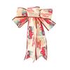 Colorful Christmas Bow Decorations Versatile Fabric Bow Tie For Festive Holiday Cheer