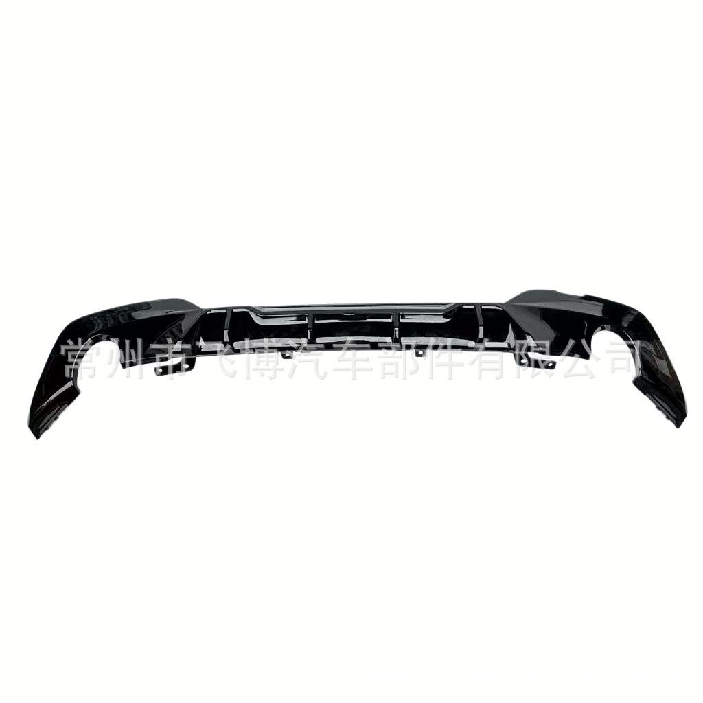 BMW New 3 Series (2019+) G20 G28 MP Style Rear Diffuser with Dual Side Dual Outlet, Round & Square Hole Tail Lip.