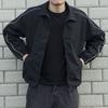 Herren 2026 Stehkragen Reißverschluss Übergroß Lässige Jacke Leichter Windbreaker Tägliche Kleidung