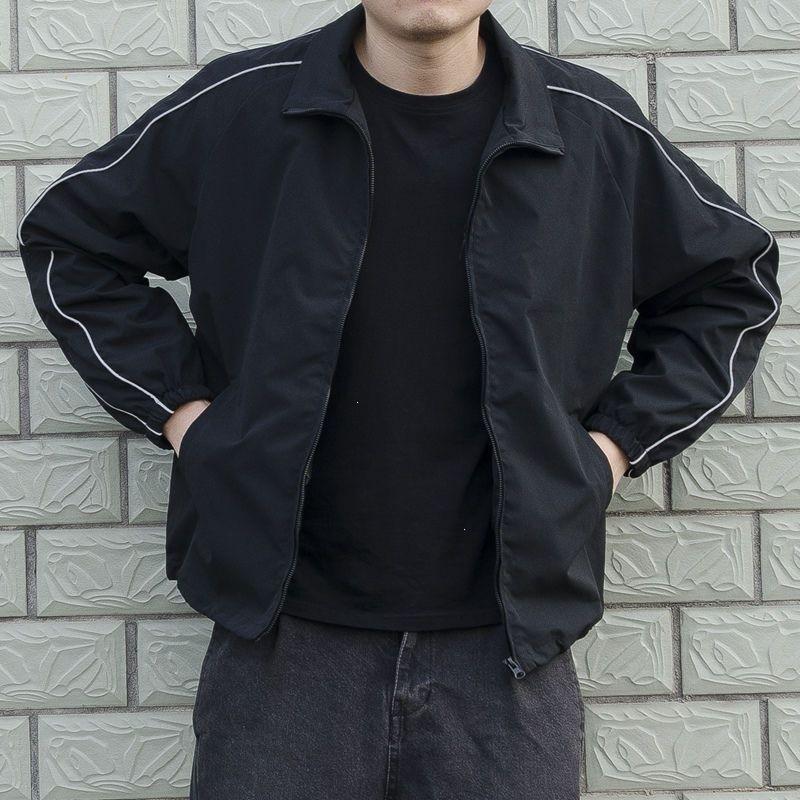 Herren 2026 Stehkragen Reißverschluss Übergroß Lässige Jacke Leichter Windbreaker Tägliche Kleidung