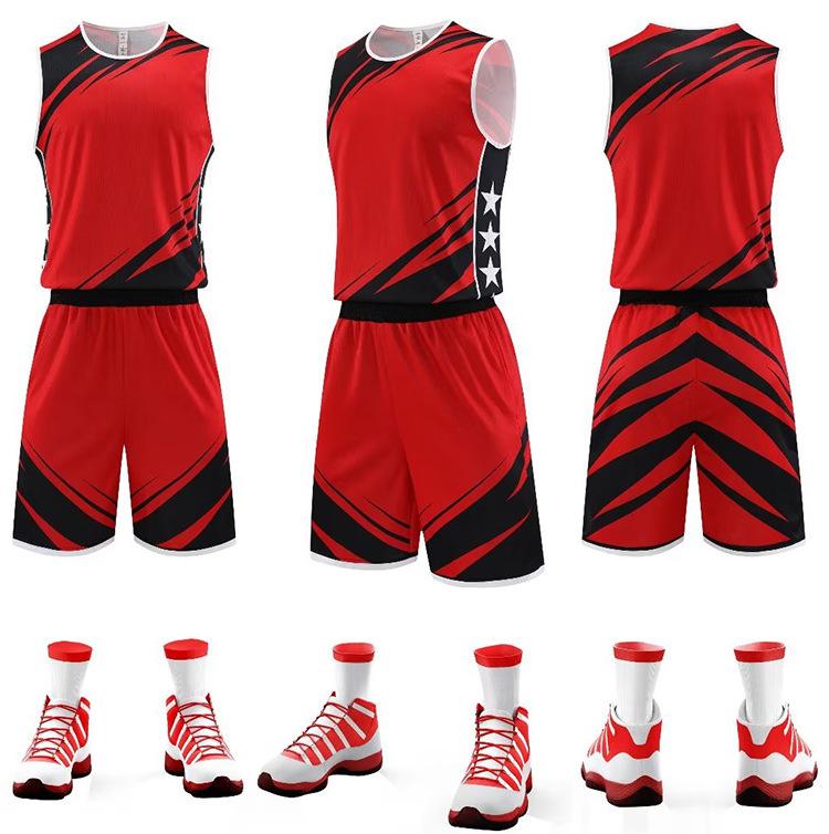 New Basketball Suit Men'S Adult Children'S Vest Training Suit Competition Team Suit Women'S Jersey Clothing Adult