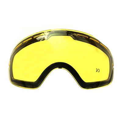 GOG-201 Lens Ski Goggles Lens Anti-fog UV400 Big Spherical Ski Glasses Snow Goggles Eyewear Lenses Replacement(Lens Only)