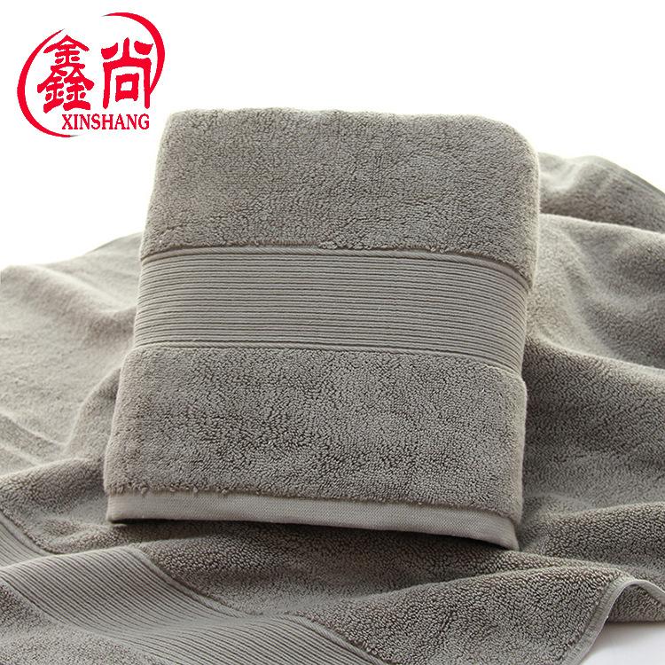 Bath Towel Pure Cotton Combed Cotton Wine Bath Towel Adult Thickened Absorbent Cotton Marathon Beach Towel