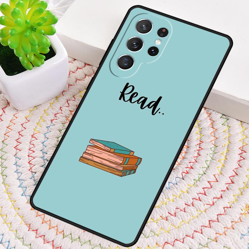 I Love Reading Books Silicone Phone Case For Samsung Galaxy Note 10 Pro S26 S25 S24 S23 S22 S21 Plus S25Ultra Capa Cover