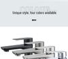 Brushed Stainless Steel Single Cold Water Washbasin Faucet for Flat or Countertop Basin 