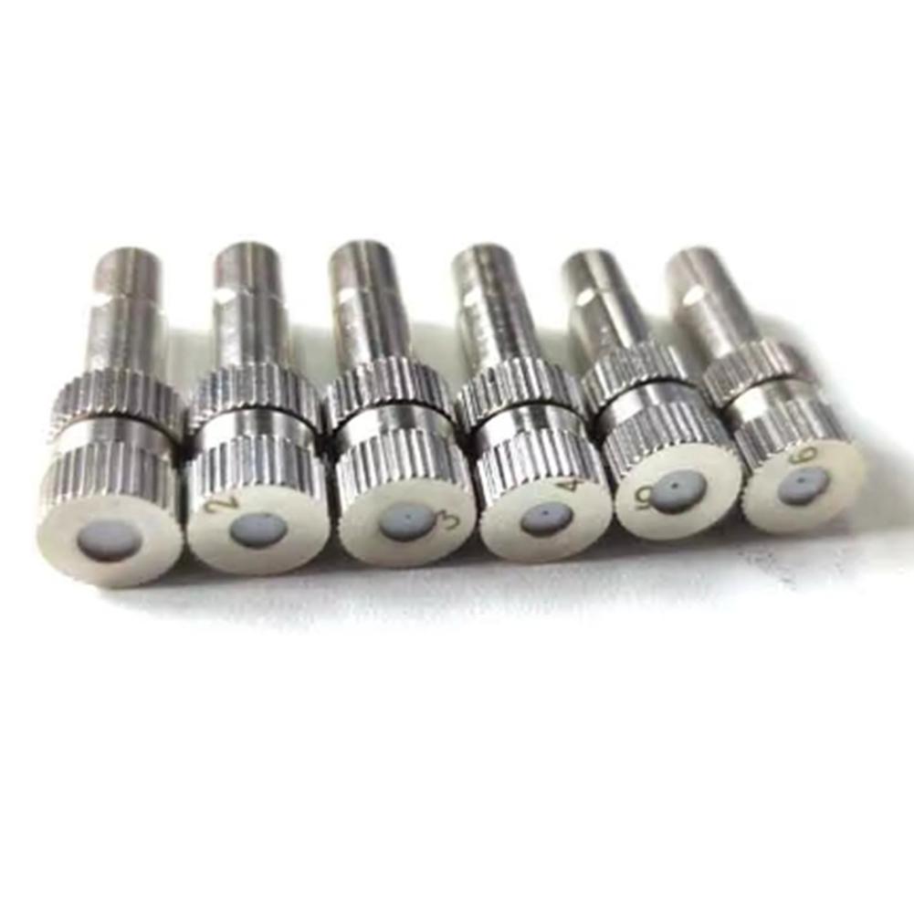Garden Watering As Shown Premium Brass Misting Nozzles Water Irrigation Nozzles 6mm Connection Size High-quality Brass