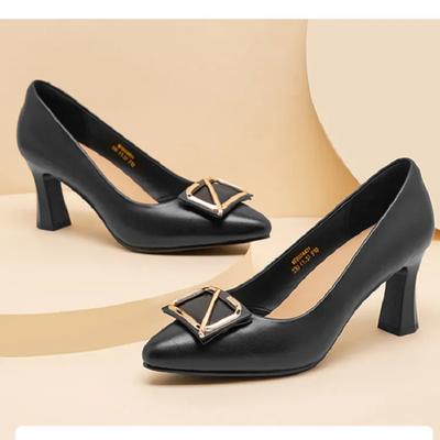 Women Cute Pointed Toe Light Weight High Quality Spring & Autumn Stiletto Heel Shoes Lady Casual Comfort Pumps Ab141