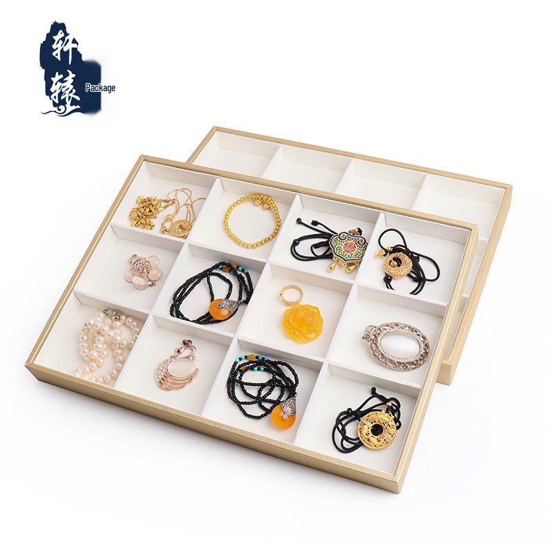 Jewelry Organizer: Small 12-Grid Tray for Earrings, Rings, Studs, Necklaces