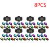 10-1PCS Motorcycle LED Anti Collision Warning Light Bike Aircraft Night Turn Signal Light 7 Color Drone Car Strobe Light Indicat