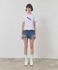 Eikyueikyuhauseukeulleob Oblique T-Shirt [White]