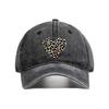 Washed Cotton Print Dad Cap Unisex Vintage Baseball Cap Soft Top Sun Hat For Fashionable Outdoor Daily Streetwear Travel