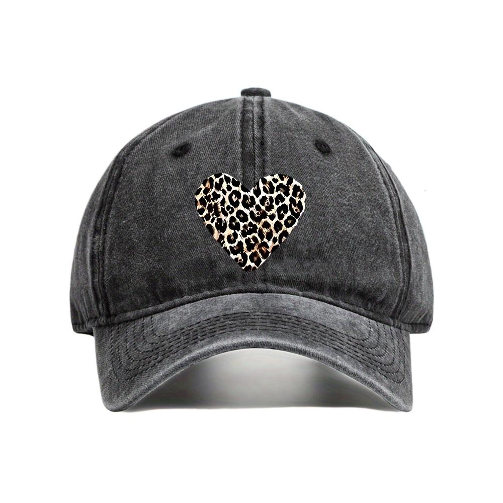 

Washed Cotton Print Dad Cap Unisex Vintage Baseball Cap Soft Top Sun Hat For Fashionable Outdoor Daily Streetwear Travel чорний