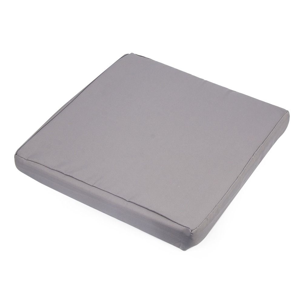 

Подушка-бандаж для садового патио, коврик для сиденья, съемный чехол, водонепроницаемая подушка, подушка для стула серый