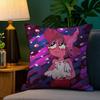 The M-Midnight Gosple Pillow Case Plush Linen Soft Double Sided Printed Design Throw Cushion Decorative Home