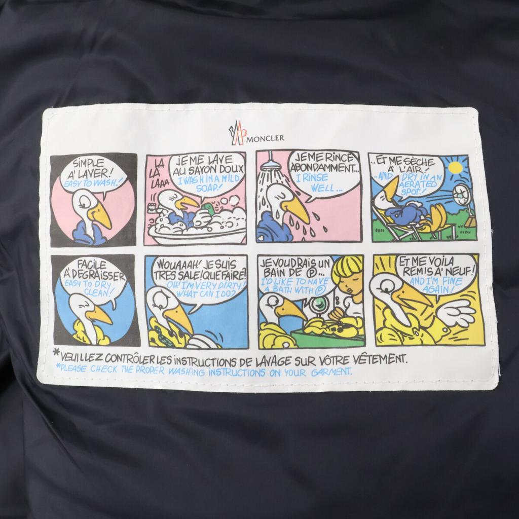 Moncler MONTGENEVRE Montgenevre Wool Down Jacket 0 NavyUsed