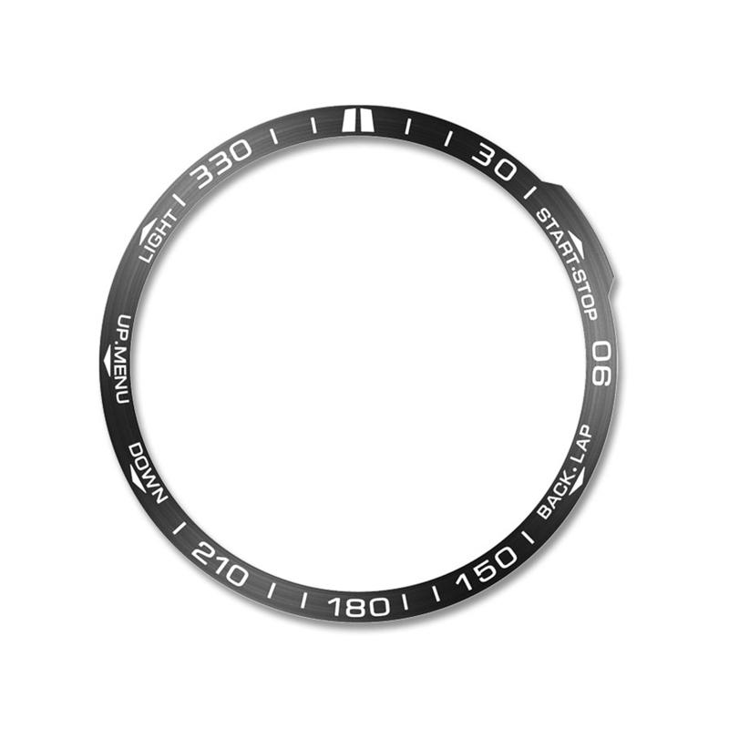 Smartwatch Bumper Abdeckung Kratzfest für Schutzring Geeignet für für Fenix 7X Lünettenring für Gehäuserahmen Metall für