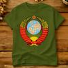 Unisexs Soviet Union Coat Of Arms 19461956 Tshirts Cotton Clothing Summer Streetwear Short Sleeve Tshirt O Neck Tee Shirt