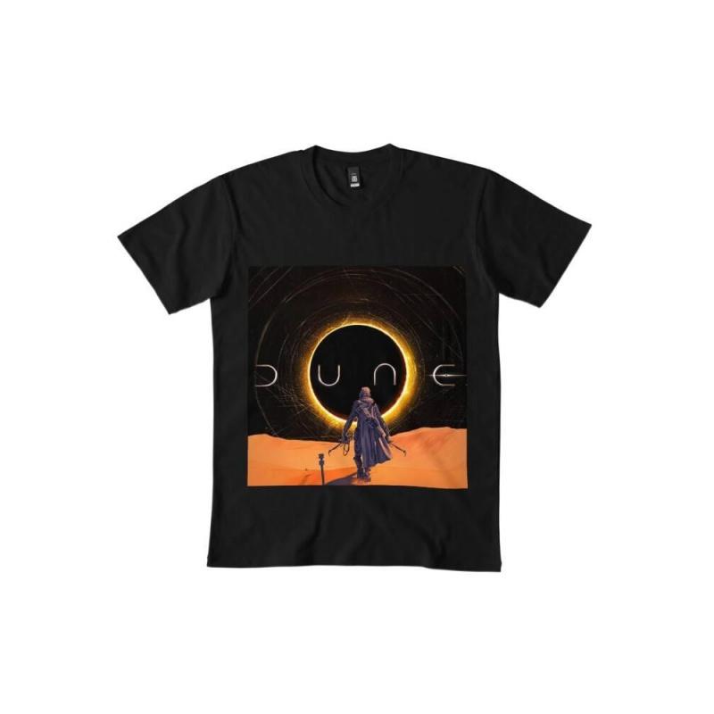 0408 Dune arrakis Sandworm Sic fi fan Gift t shirt 100 cotton printed Shortsleeve Graphic clothes All size Tops S6XL S