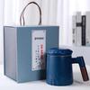 Cha Xun Creative Ceramic Tea Mug with Lid & Filter