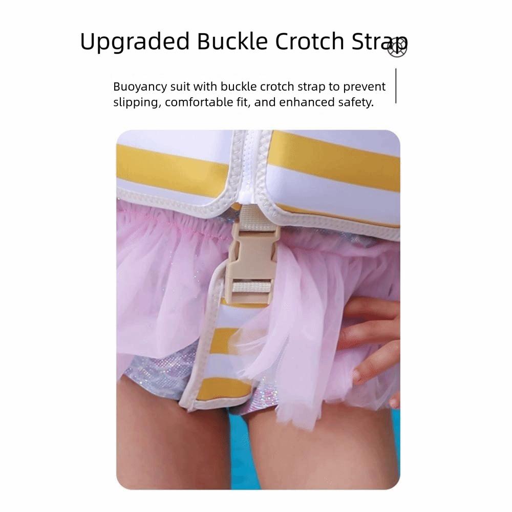 Striped Children's Buoyancy Vest Non-Inflatable Swimming Life  Jacket  Water Play