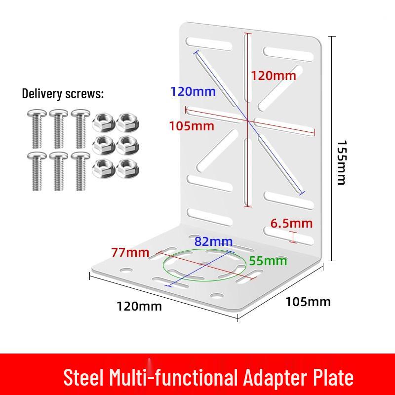 

Explosion-Proof 304 Stainless Steel Camera Wall & Pole Mount Bracket
