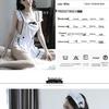 Hi Laugh Erotic Plus Size Lace Apron Maid Costume Lingerie