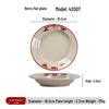 Gannian Vintage Double Happiness Melamine Dinnerware Set