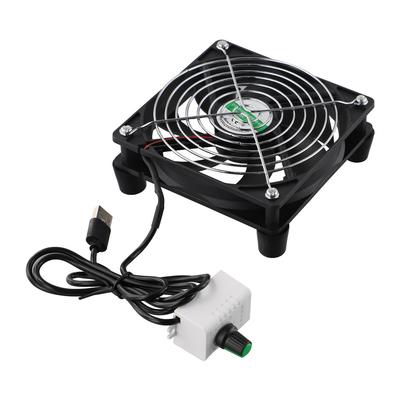 5V Cooling Fan Silent High Speed Fan Home Use Indoor Use Oil Motor USB Powered Mesh Pad 3000 RPM Rotation Speed