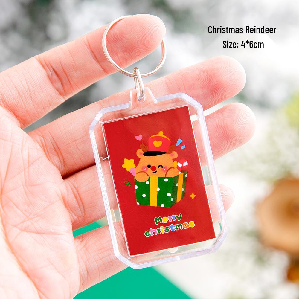 

Мультяшний різдвяний брелок: Милий DIY Підвіска на рюкзак та Маленька прикраса для подарунка