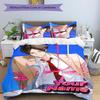 3pcs Rintaro Suna Cover Set - Personalized Name, HD Printed Bedding with 1 Cover and 2 Pillowcases - Perfect for Home Decor, Easy Care