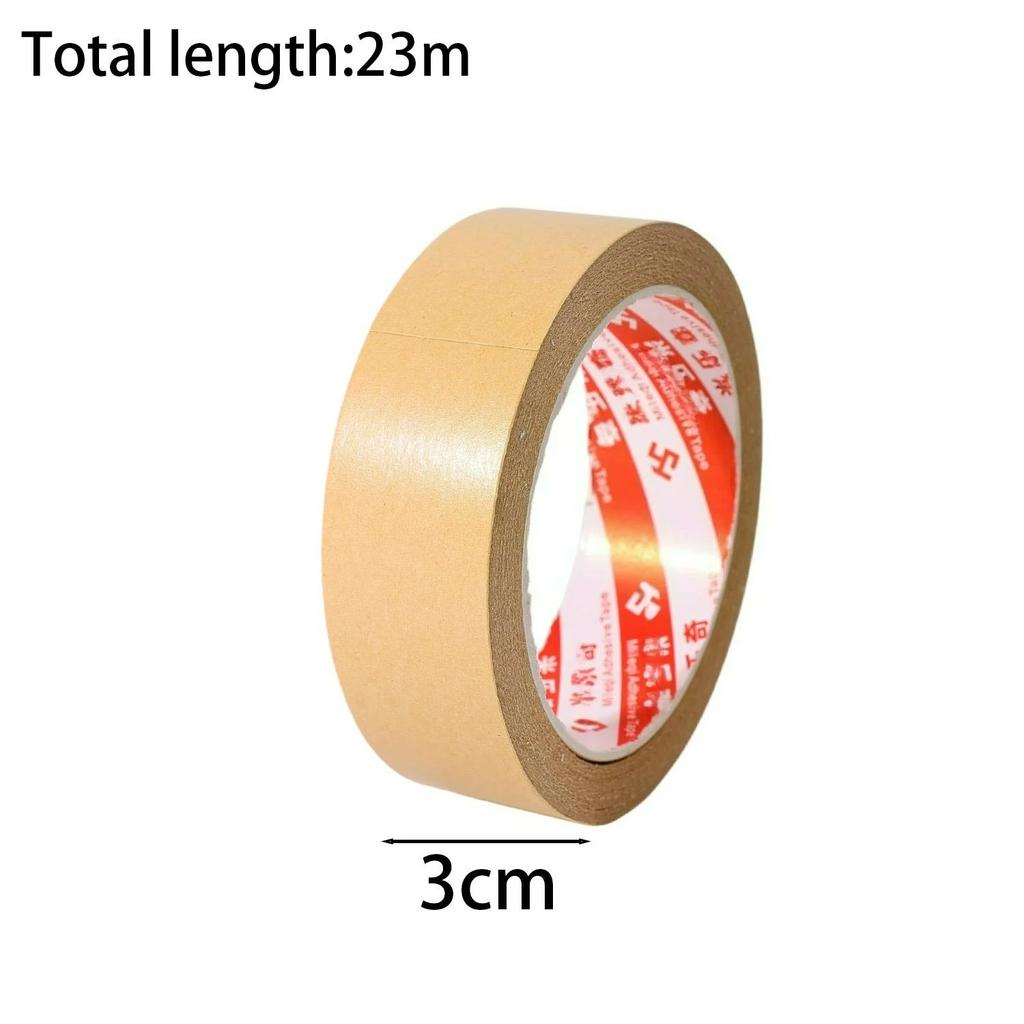 Self Adhesive Kraft Paper Tapes Waterproof Tearable Shipping Packaging Tape Home Office Industrial Painting Framing Fixed Tape
