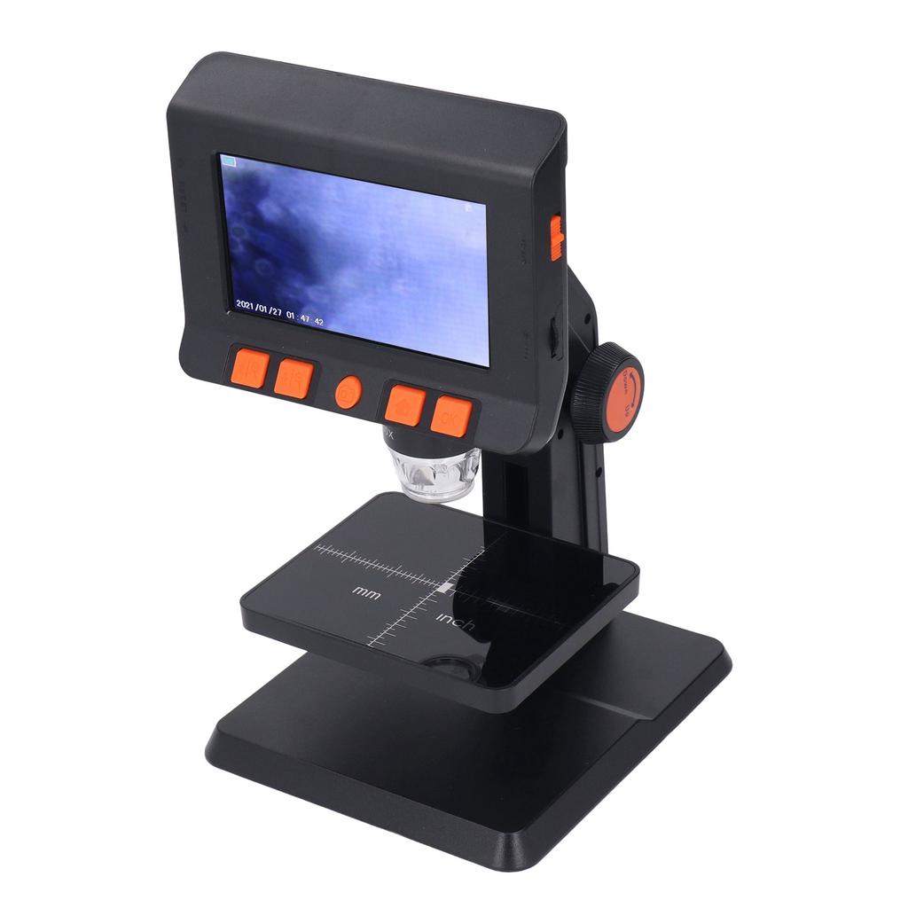 Digitales Mikroskop, 1000-fach hochauflösendes, präzises Fokussierungsmikroskop, biologisches Mikroskop mit Einstellung