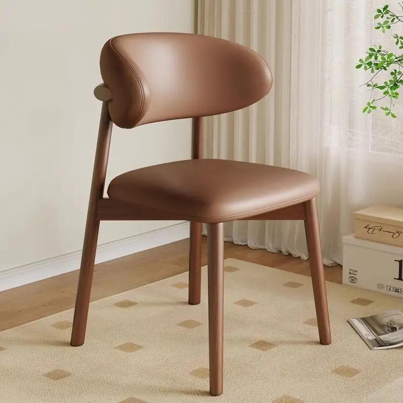 Living Room Dressing Table Dining Room Chair Office Solo Home Kitchen Chair Wooden Design Sofa Hall Manger Furniture