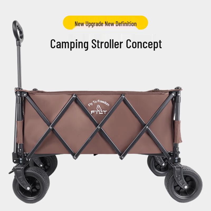 FTLY 9-inch Detachable All-Terrain Camping Wagon