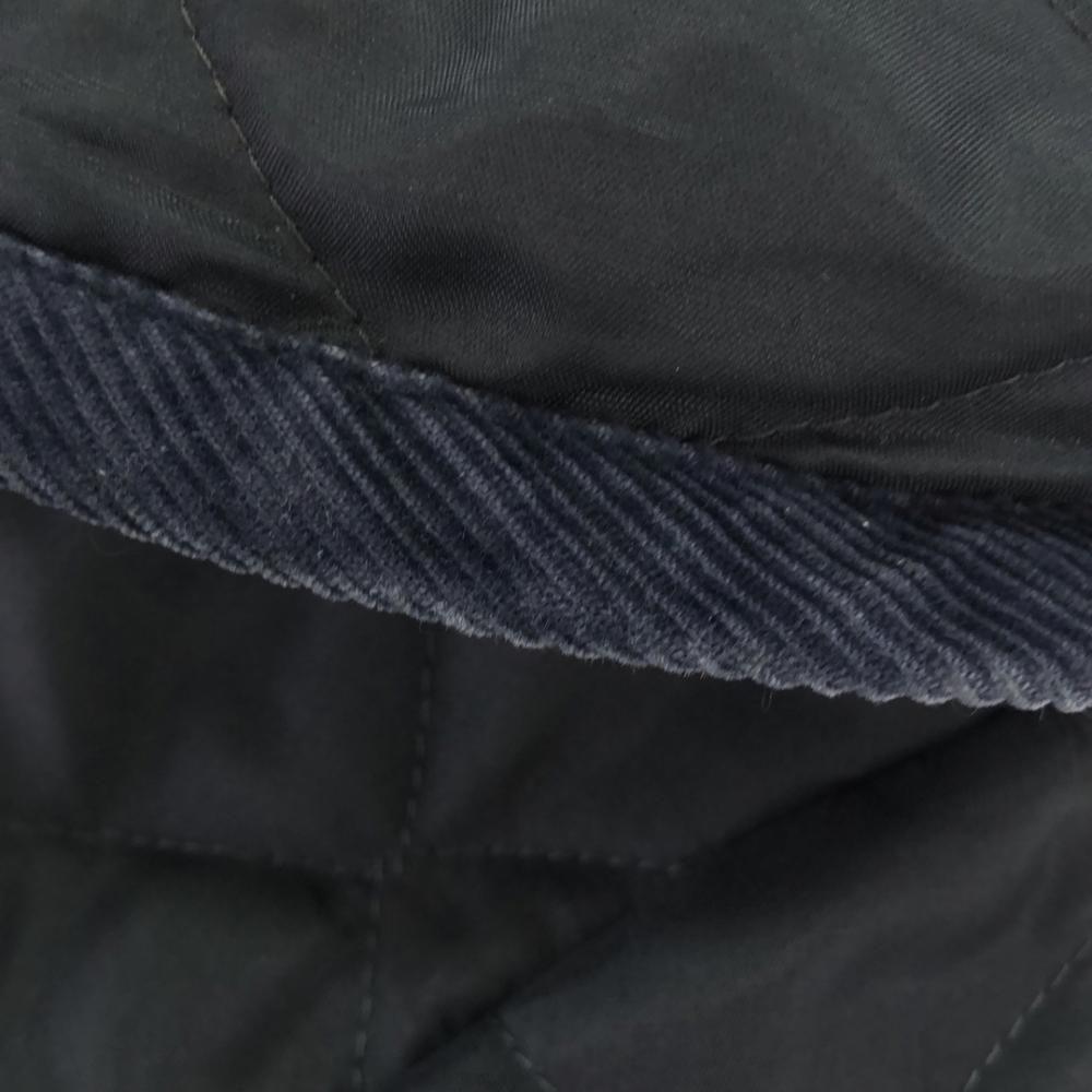 LAVENHAM Made In England Quilted Jacket 36 Navy Men's Used