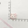 24/60PCS  Cute Cartoon Bright Face DIY Handmade Material Resin Small Accessories Cream Gel Phone Case Hair Clip Accessories