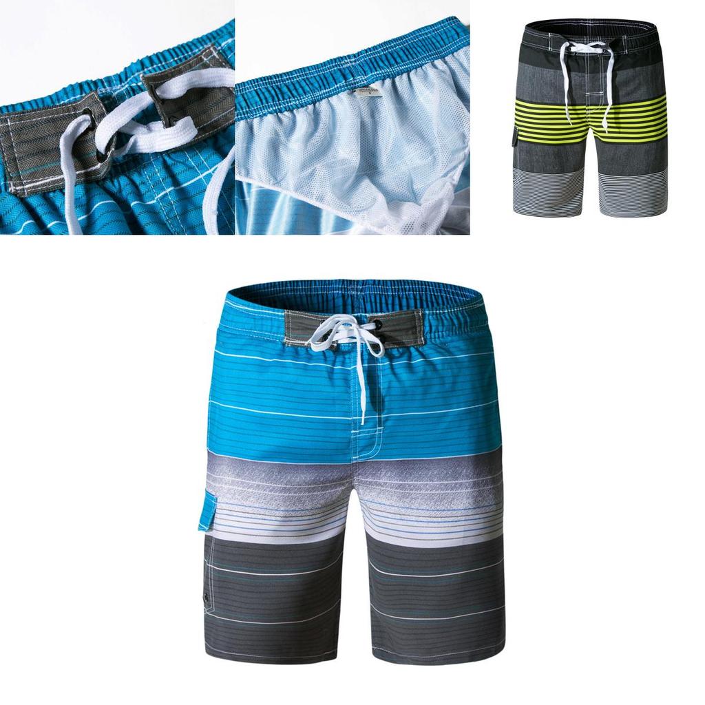 Timeless Appeal Men's Summer Swim Trunks For Casual Beach And Daily Wear
