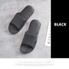Mianshe Nordic Ultra-Lightweight Sandals Unisex Black L Non-Slip Hygienic Easy to Walk Guest Use