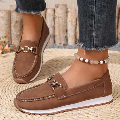 Women'S Shoes Platform Loafers Soft Sole Soft Surface Mother Shoes Comfortable And Breathable One-Pedal Women'S Single Shoes