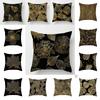 Flax Dandelion Maple Leaf Pattern Series Cushion Cover Sofa Pillow Cover Living Room Decor Nordic Cushion Cover Home Decor