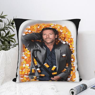 H-House-MD Pillow Cover  Soft Cushion Cover Funny Pillow Case For Chair Sofa Home Decor