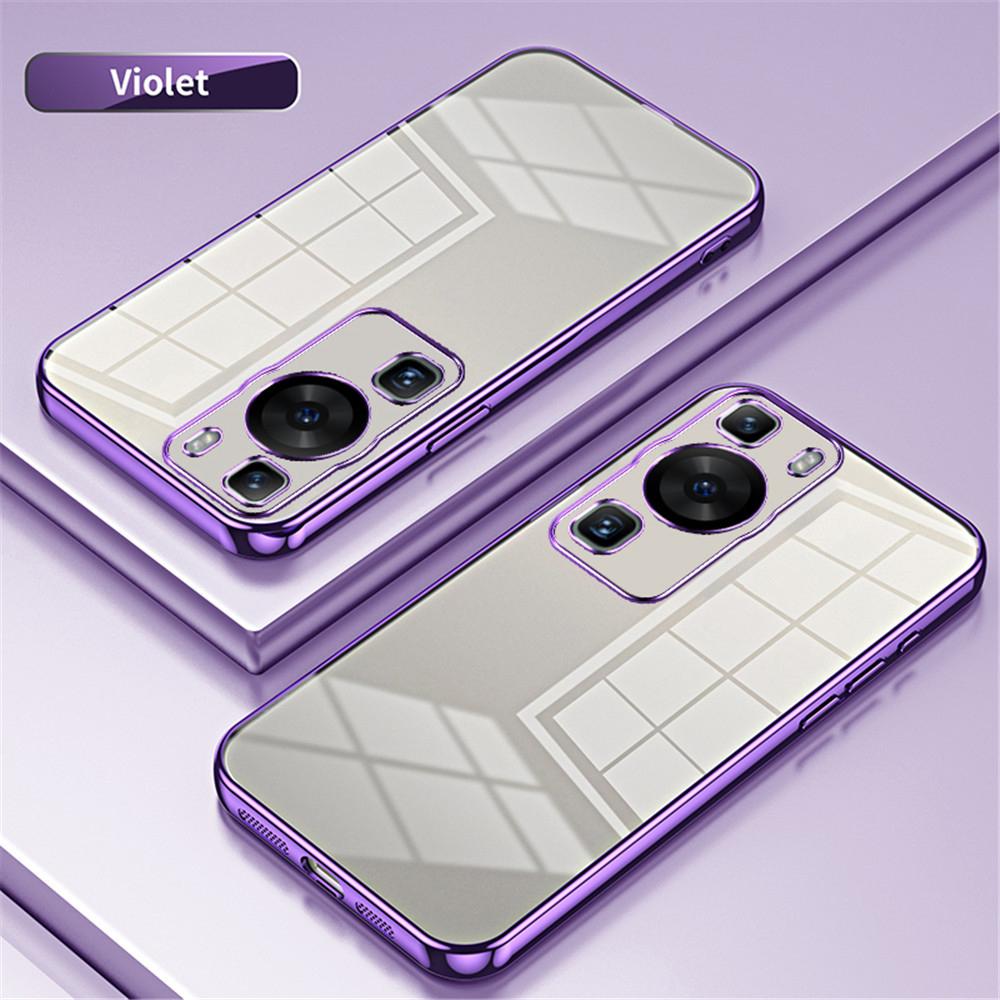 Luxury Plating Bumper Case For Huawei P30 Lite P20 P40 P50 P60 Pro Mate 20 P 30 Silicone Transparent Back Cover P30lite P30pro