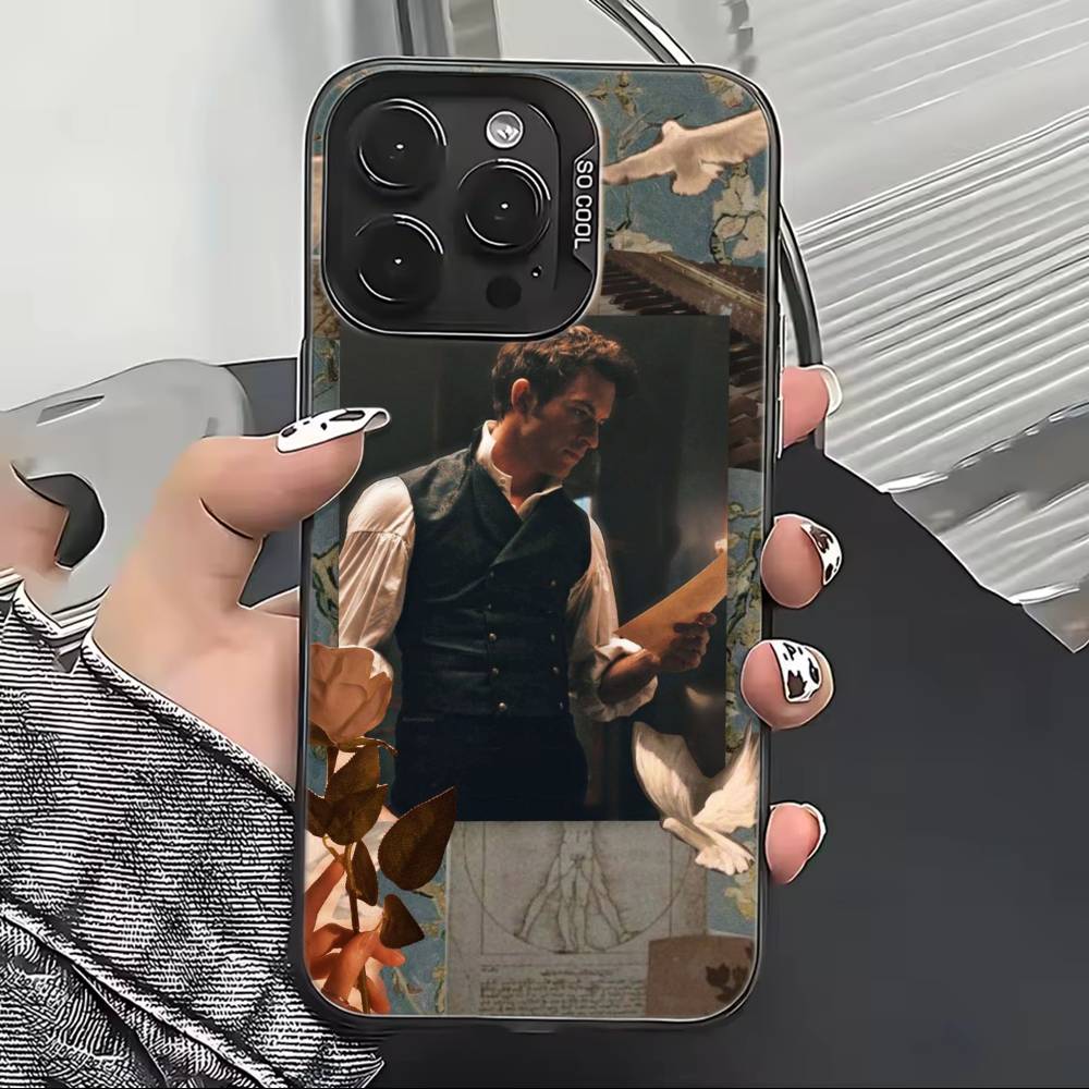 Actor Jonathan B-Bailey Phone Case For iPhone 17,16,15,14,13,12,11 Plus,Pro Max,XS,Colorful Silver Phone Case Funda Cover